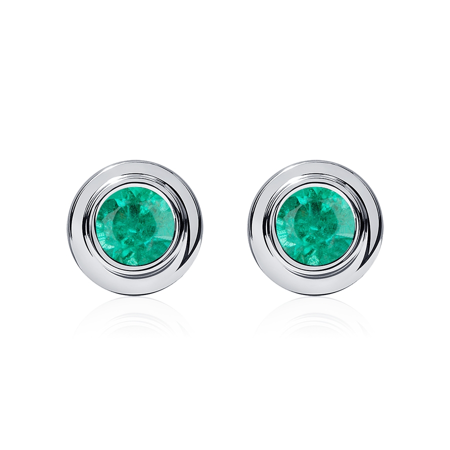 Серьги из платины с рубинами ПС-020Р-07 Платинум Лаб фото 4