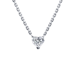 ПХ-007-01 Колье из платины с бриллиантом огранки 