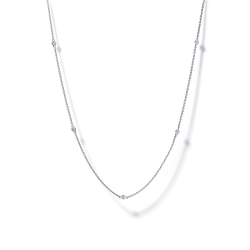 ПХ-025-01 Колье из платины с бриллиантами