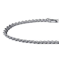 ПБ-001-05 Браслет из платины плетения Бисмарк