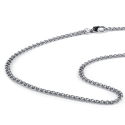 ПЦ-001-04 Цепь из платины плетения Бисмарк