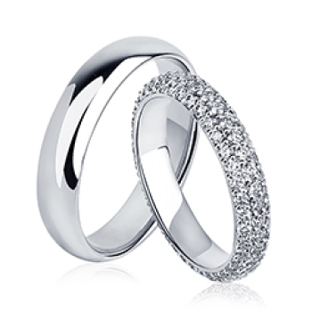 Парные обручальные кольца