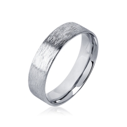 ПК-110-00-М2 Обручальное кольцо из платины матовое